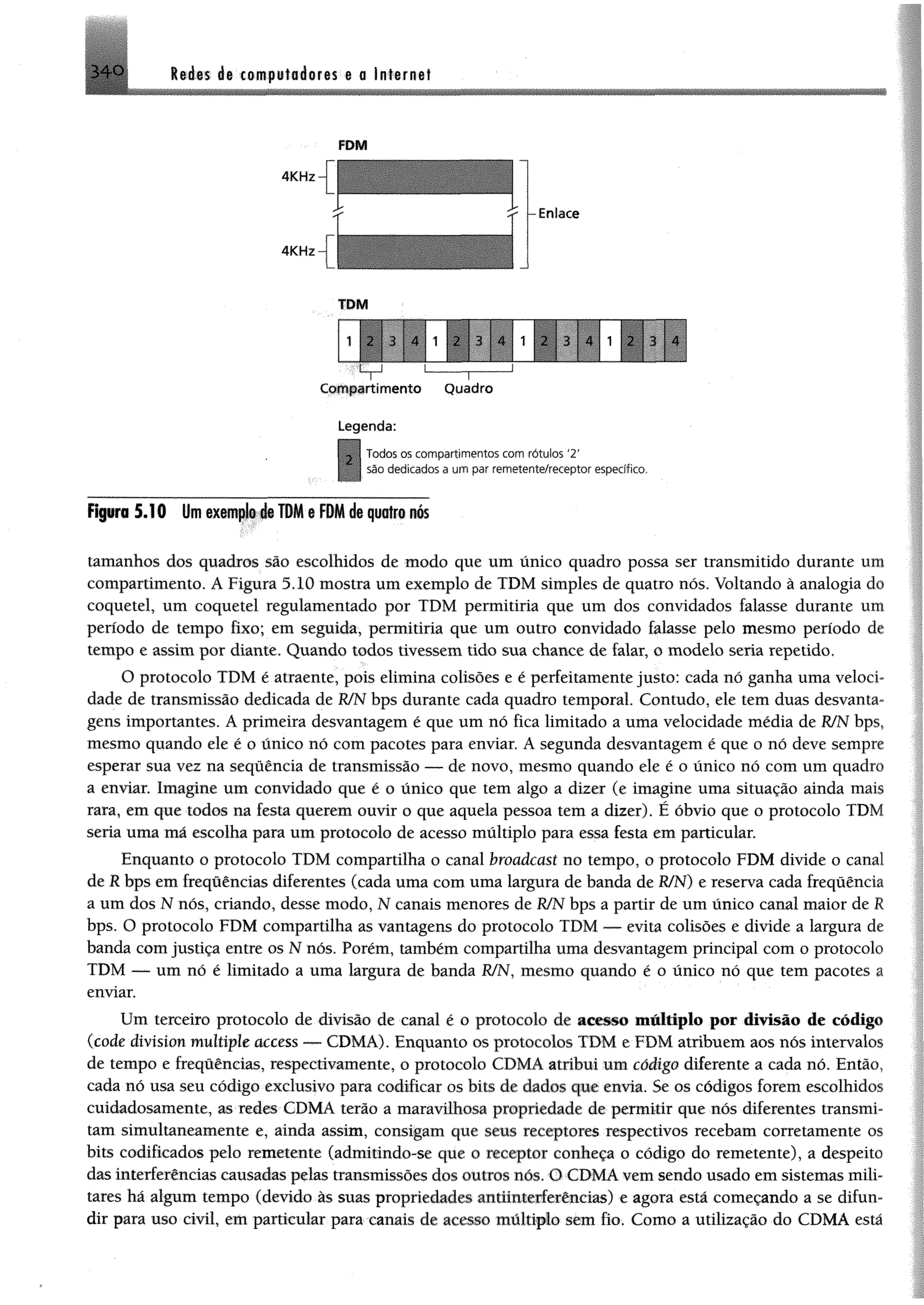 Redes de computadores e a internet