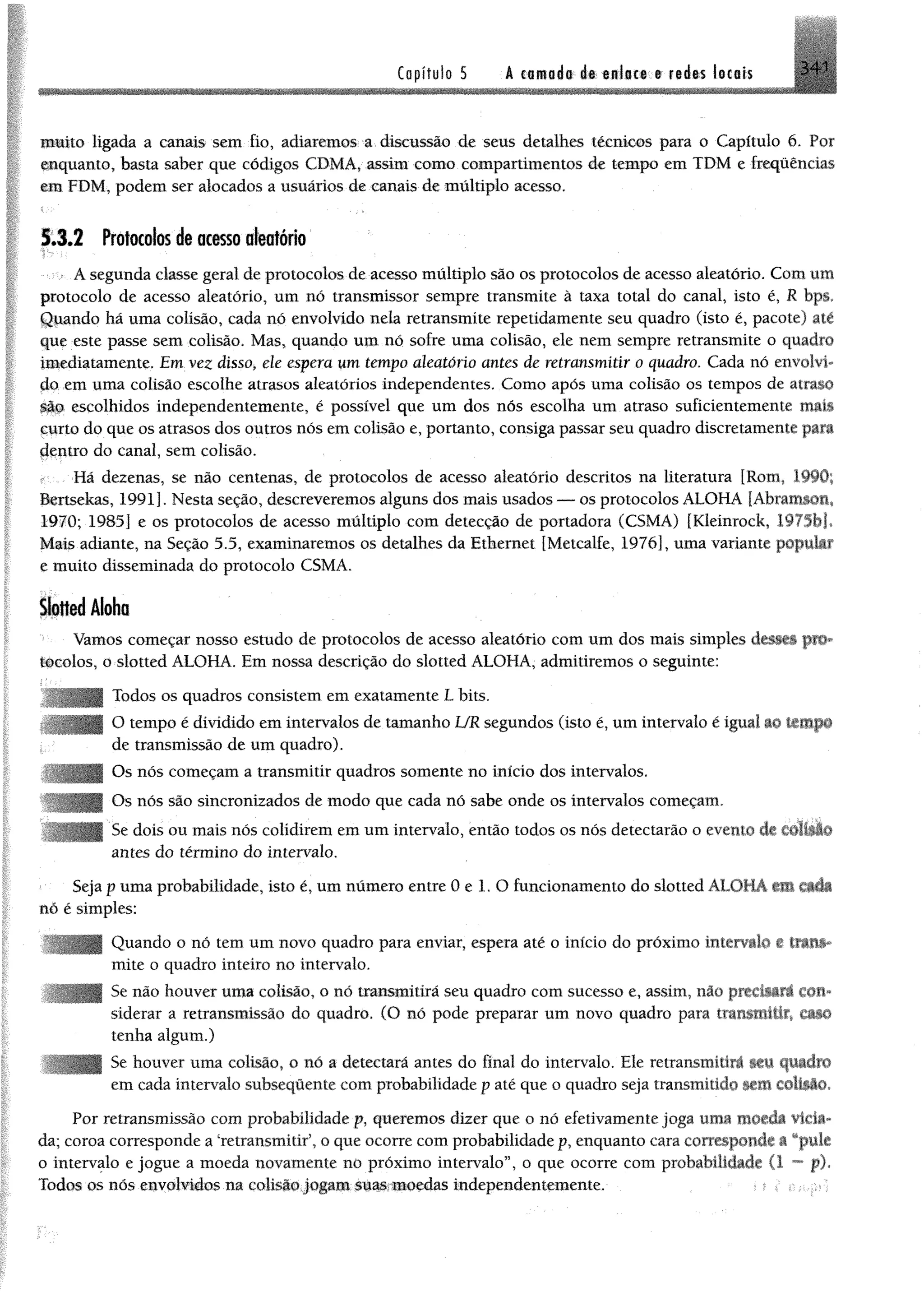 Redes de computadores e a internet