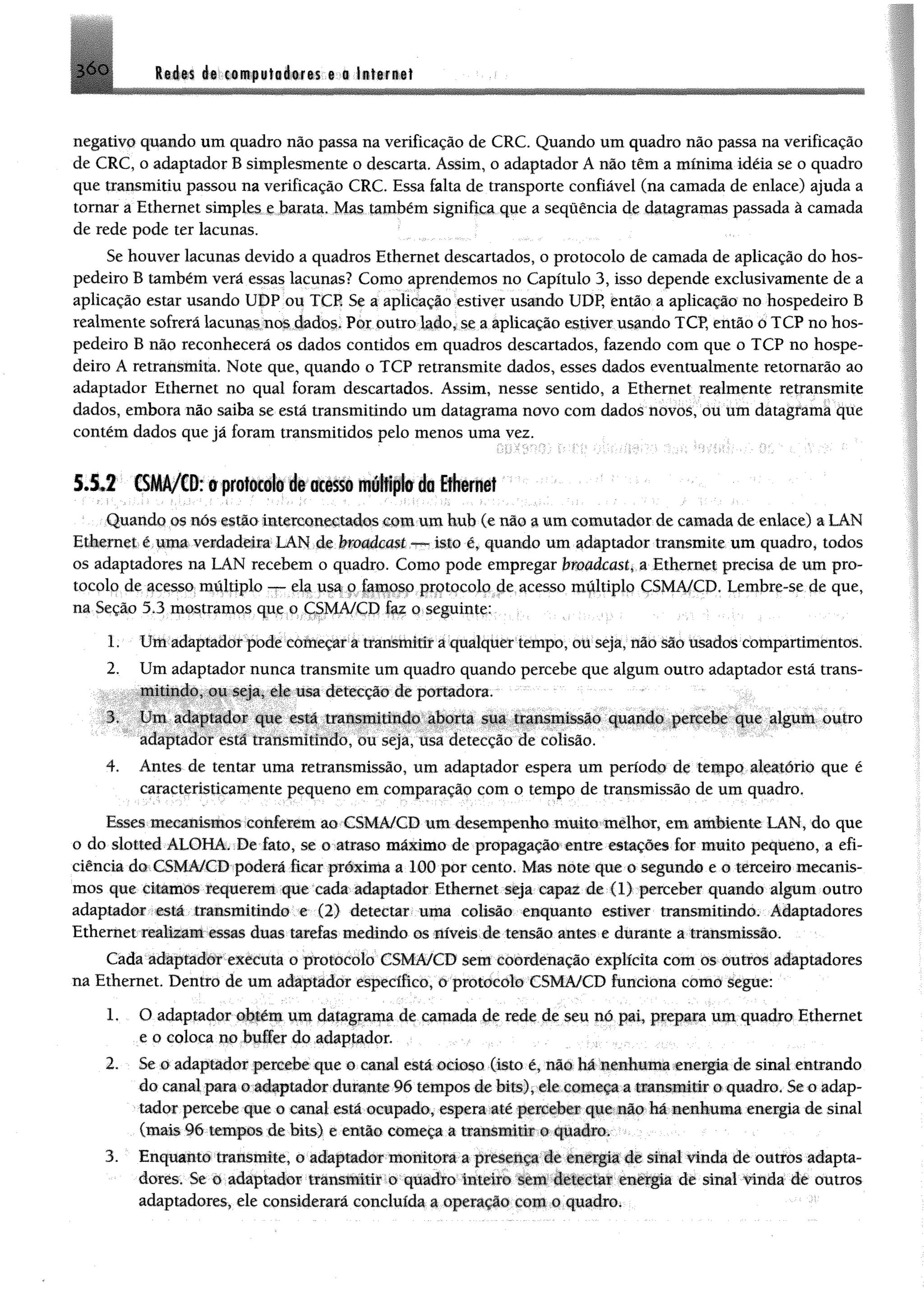 Redes de computadores e a internet