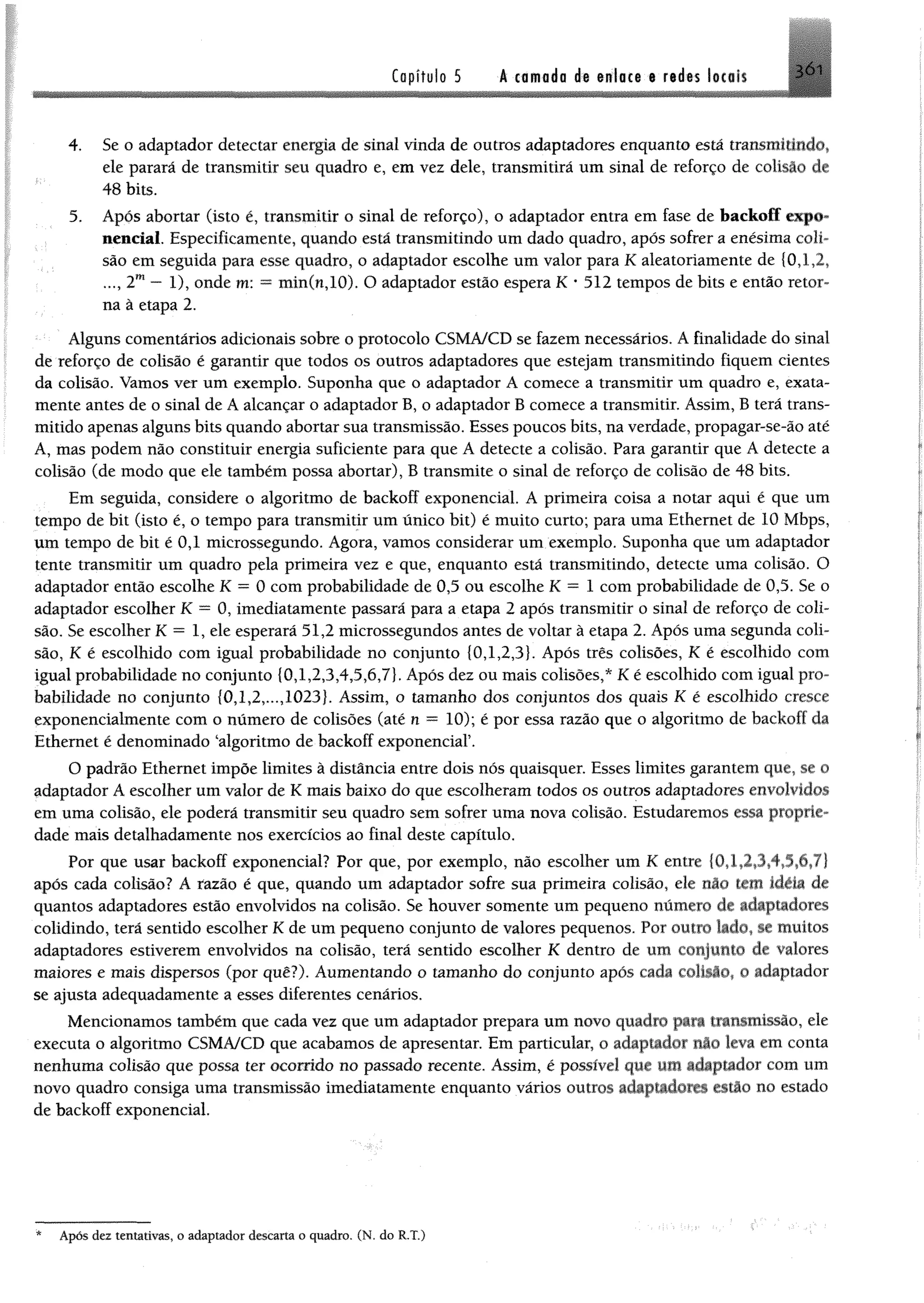 Redes de computadores e a internet