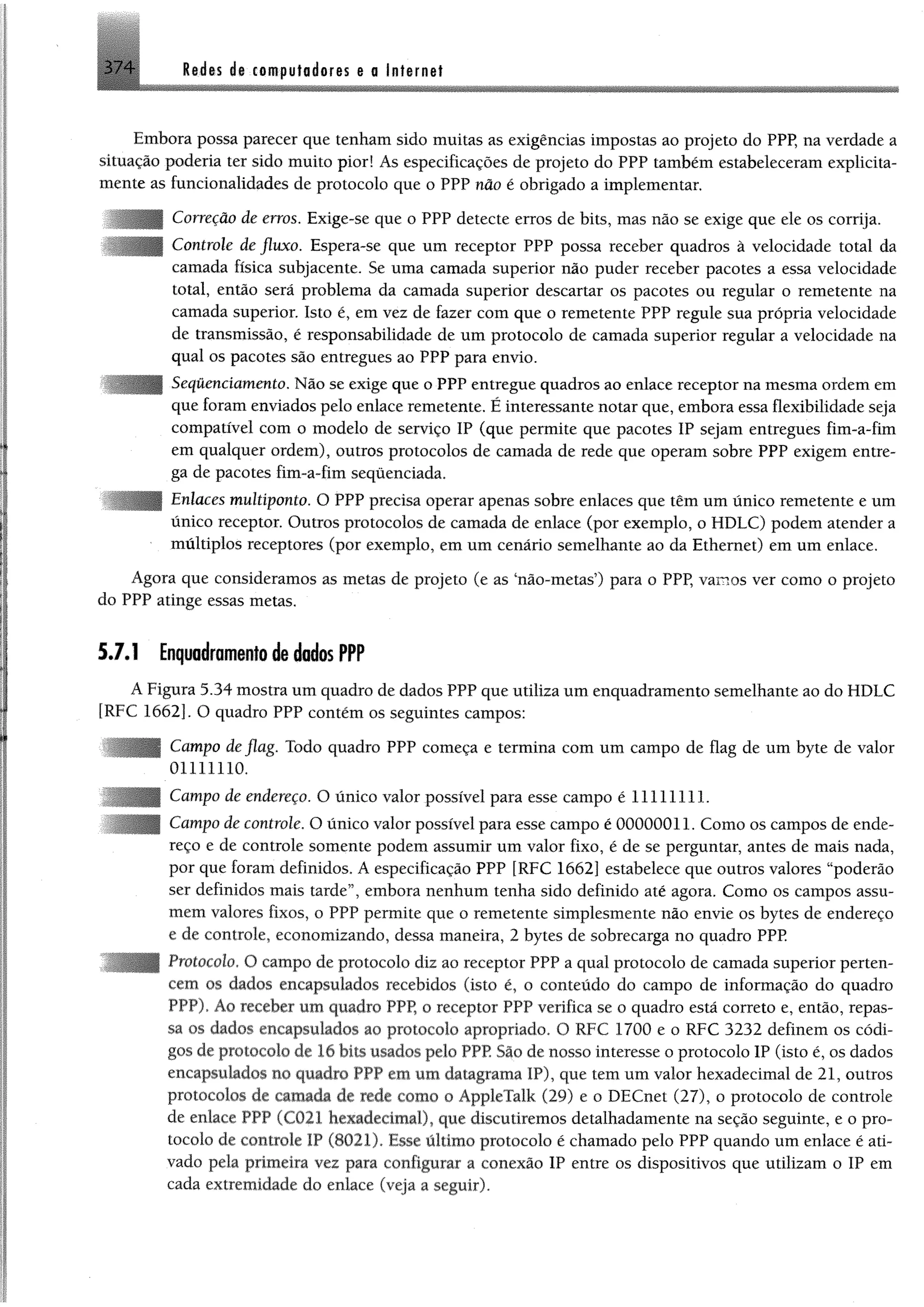 Redes de computadores e a internet
