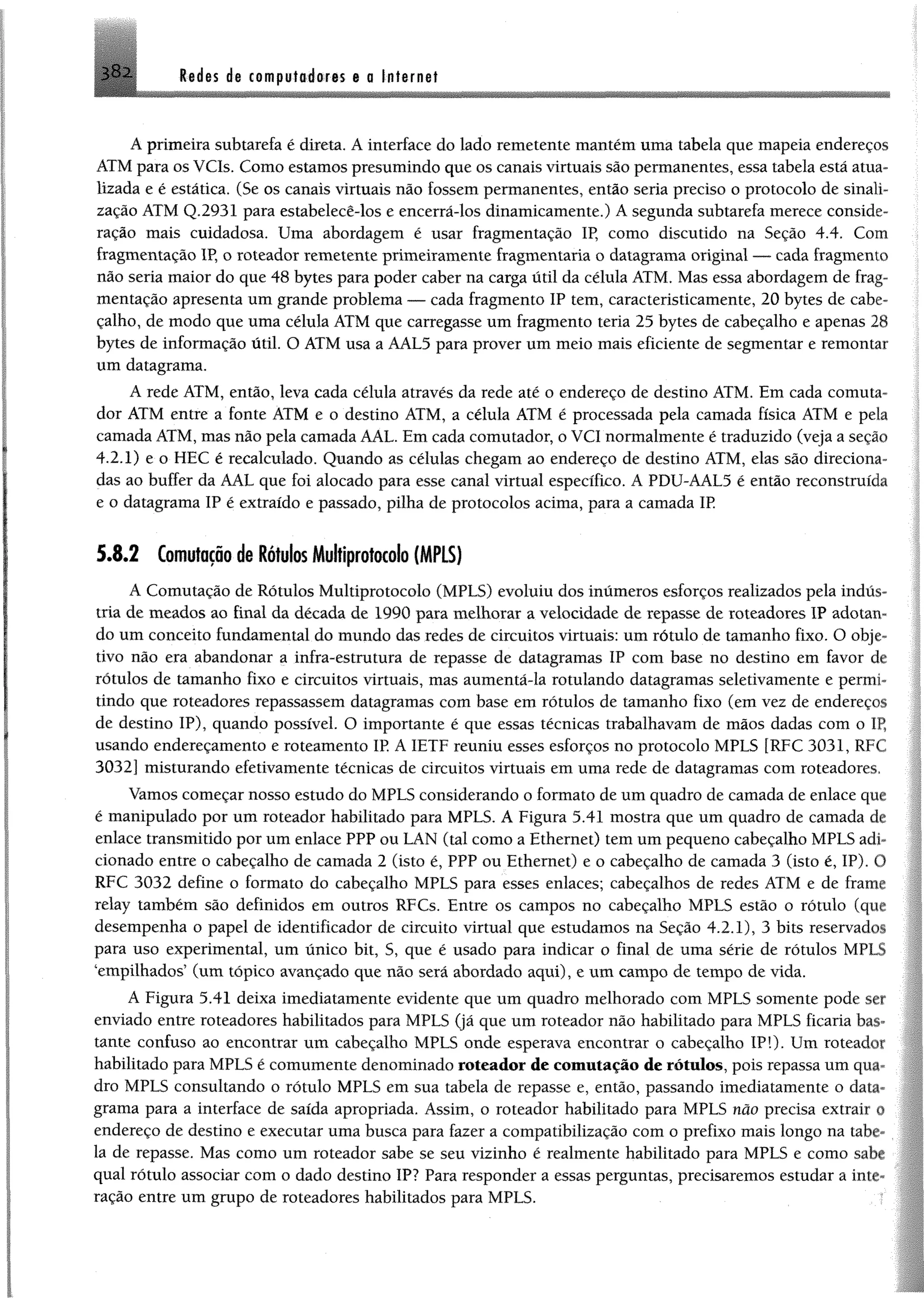 Redes de computadores e a internet