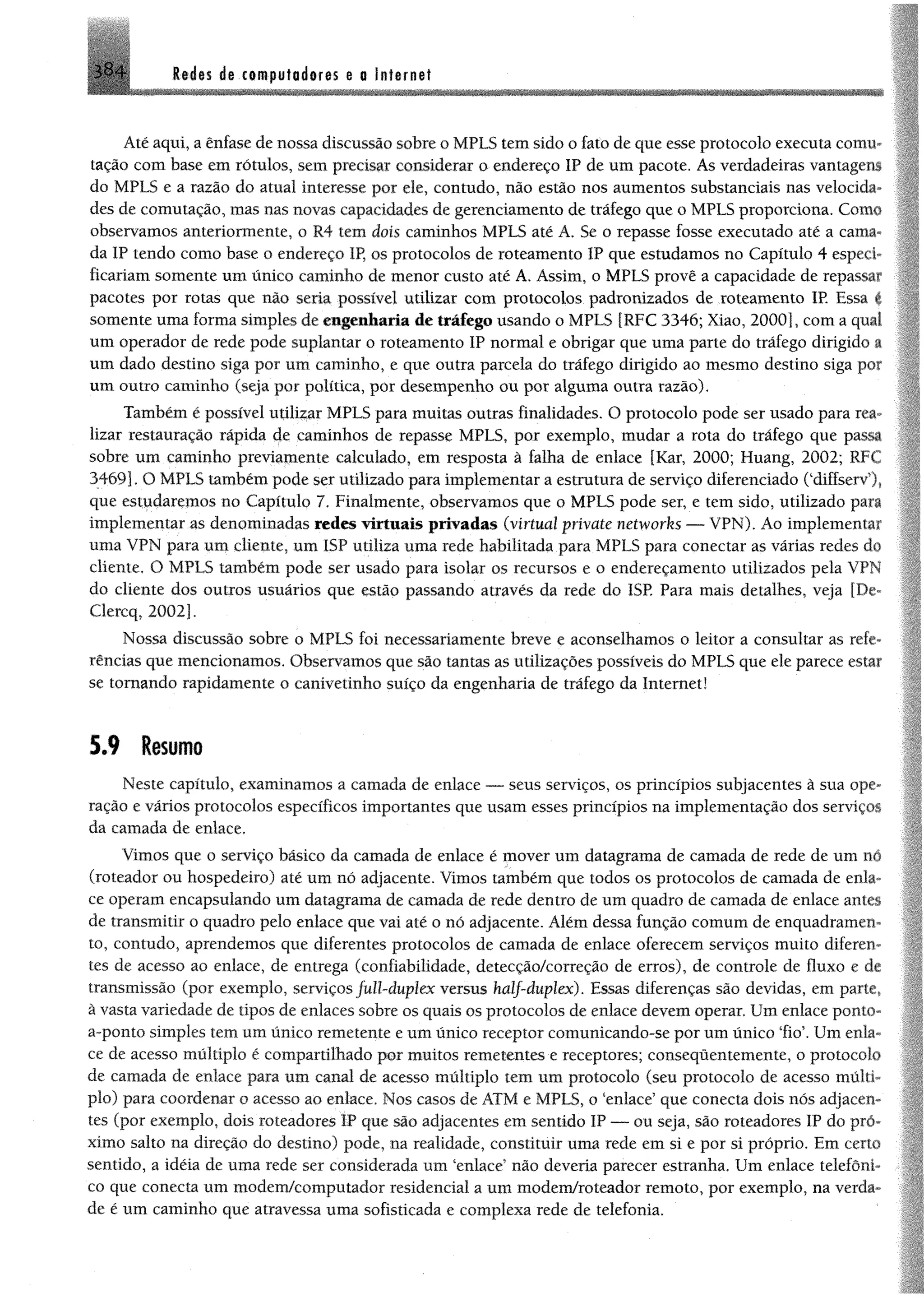 Redes de computadores e a internet