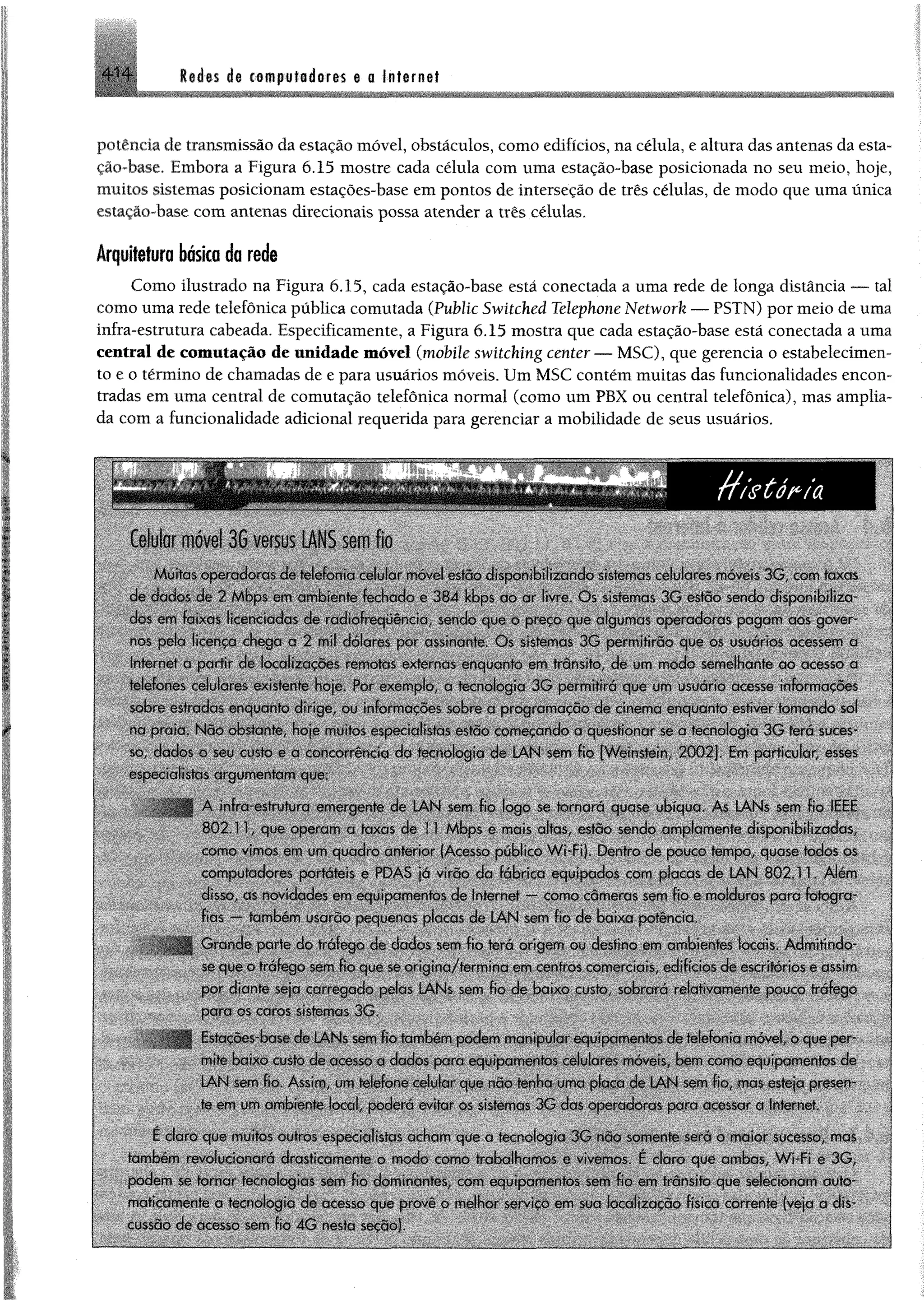 Redes de computadores e a internet