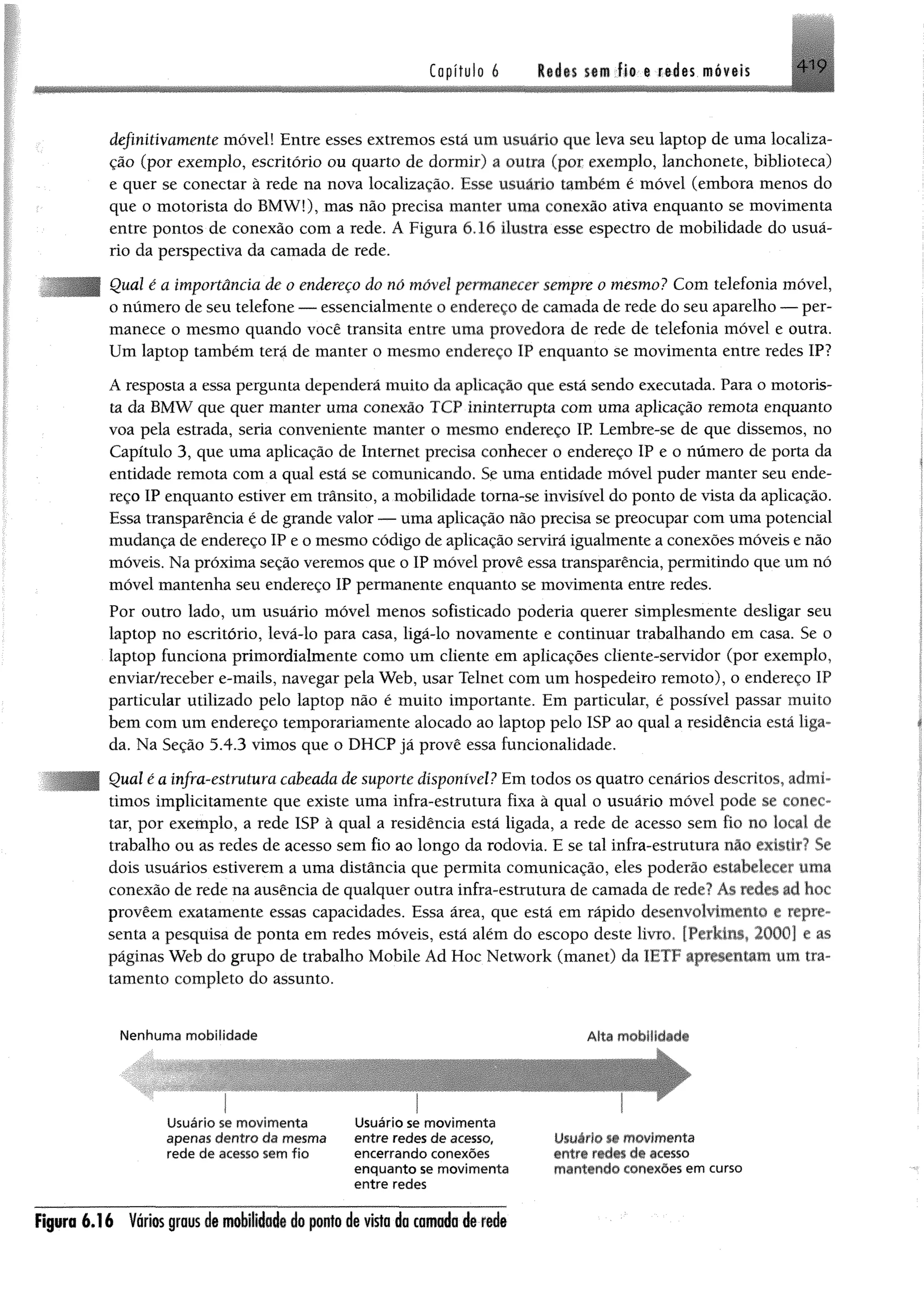 Redes de computadores e a internet