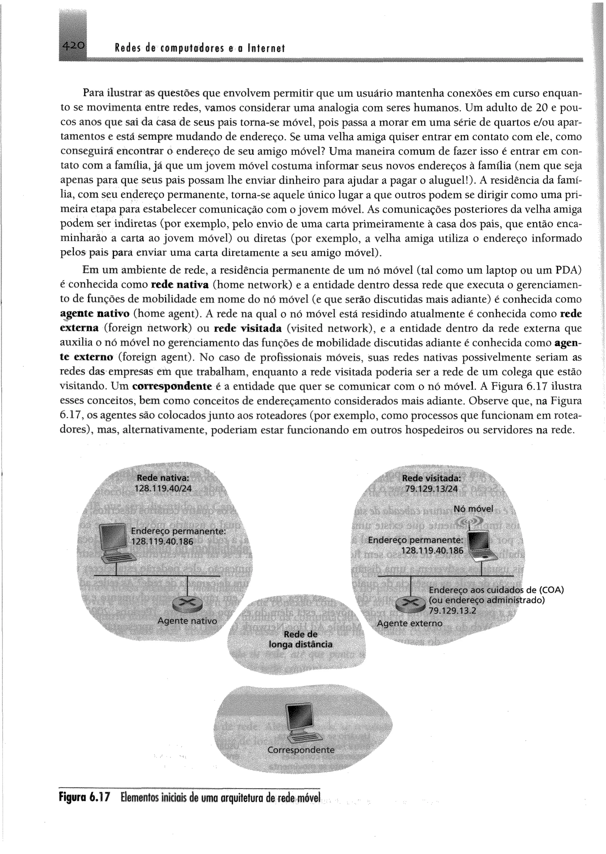 Redes de computadores e a internet