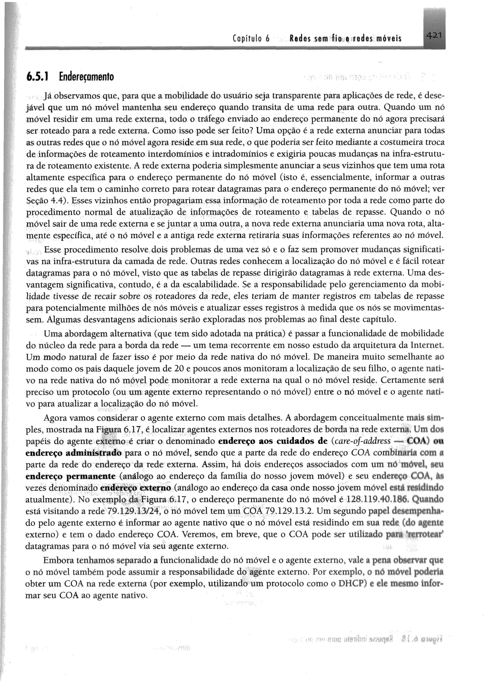 Redes de computadores e a internet