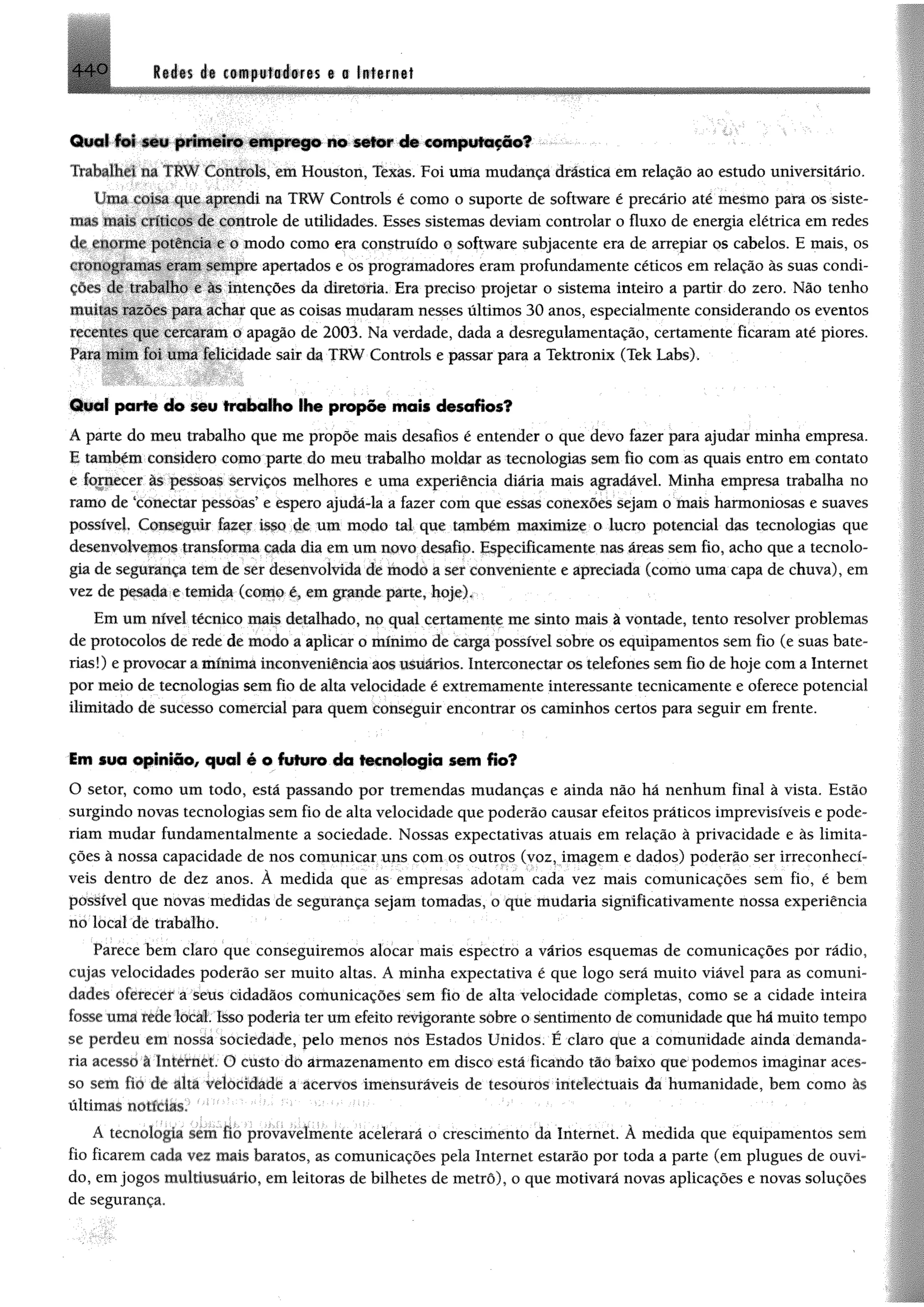 Redes de computadores e a internet