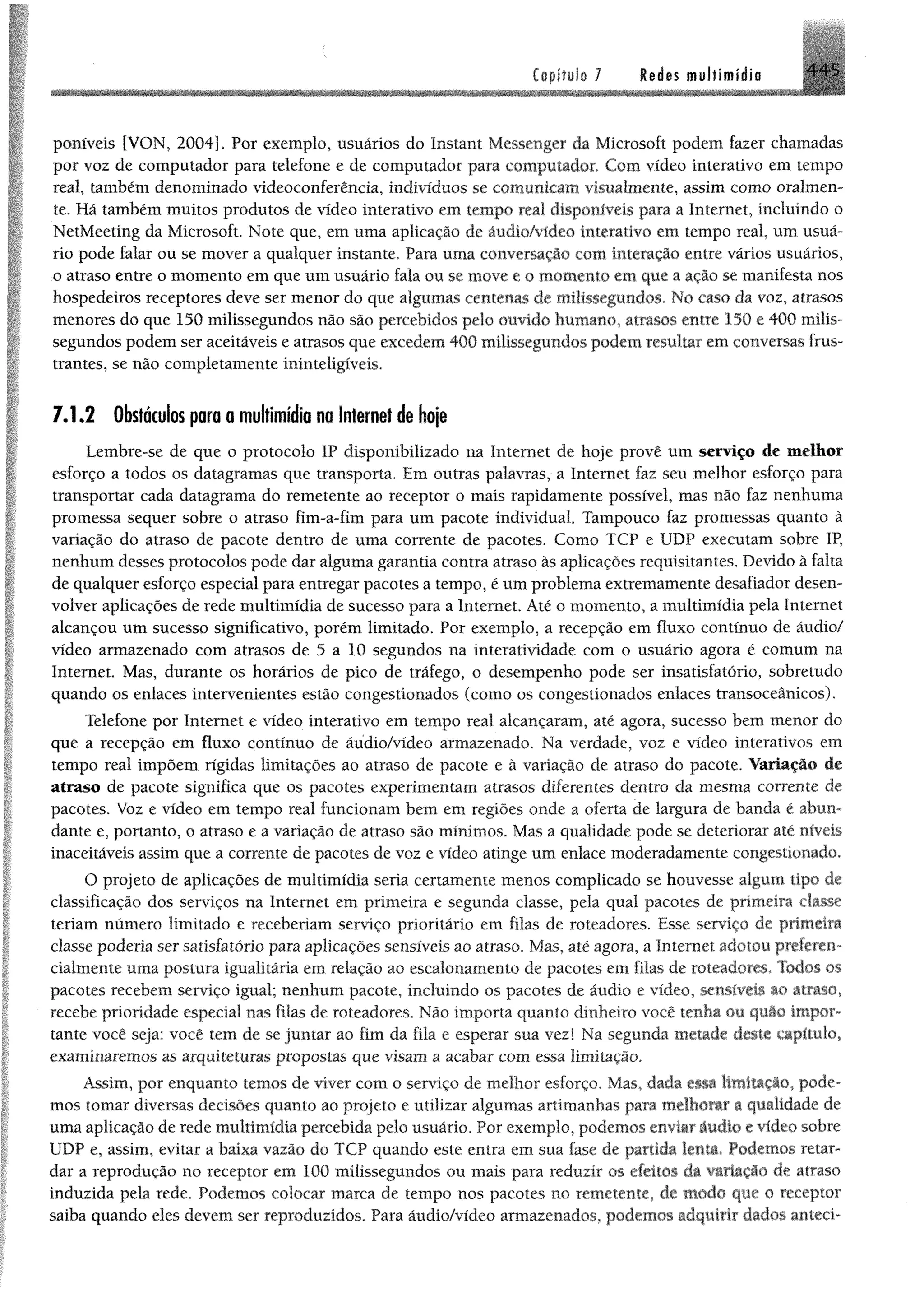 Redes de computadores e a internet