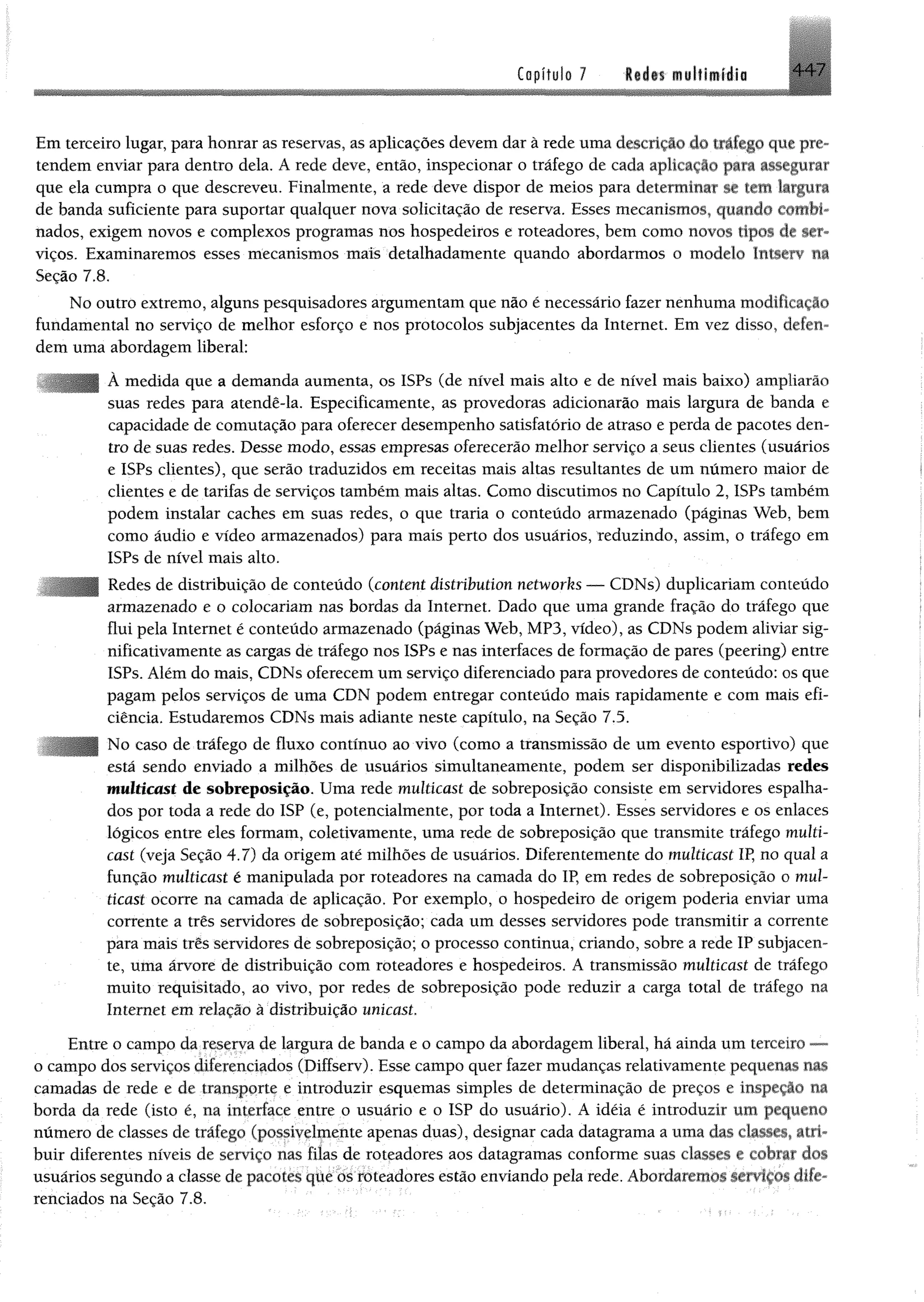 Redes de computadores e a internet