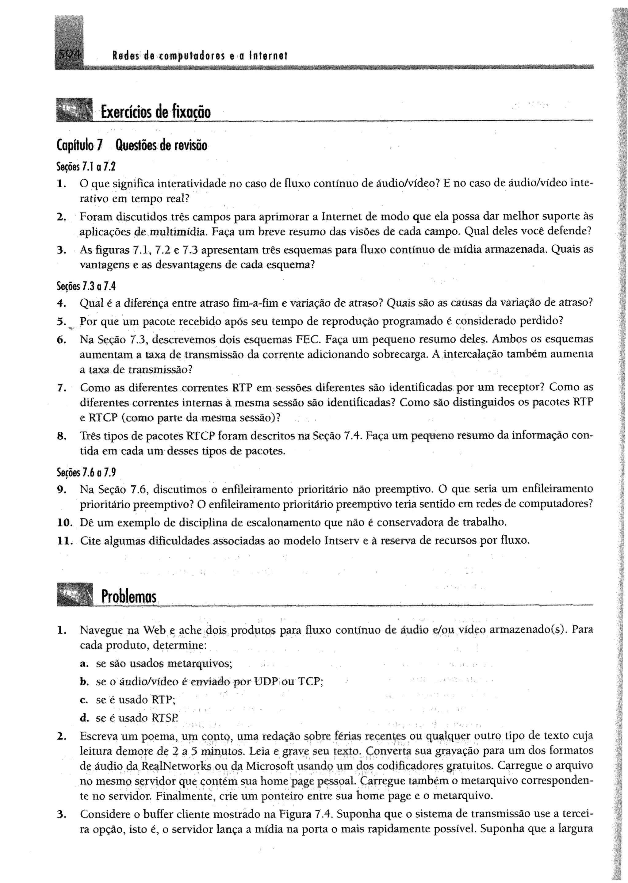 Redes de computadores e a internet