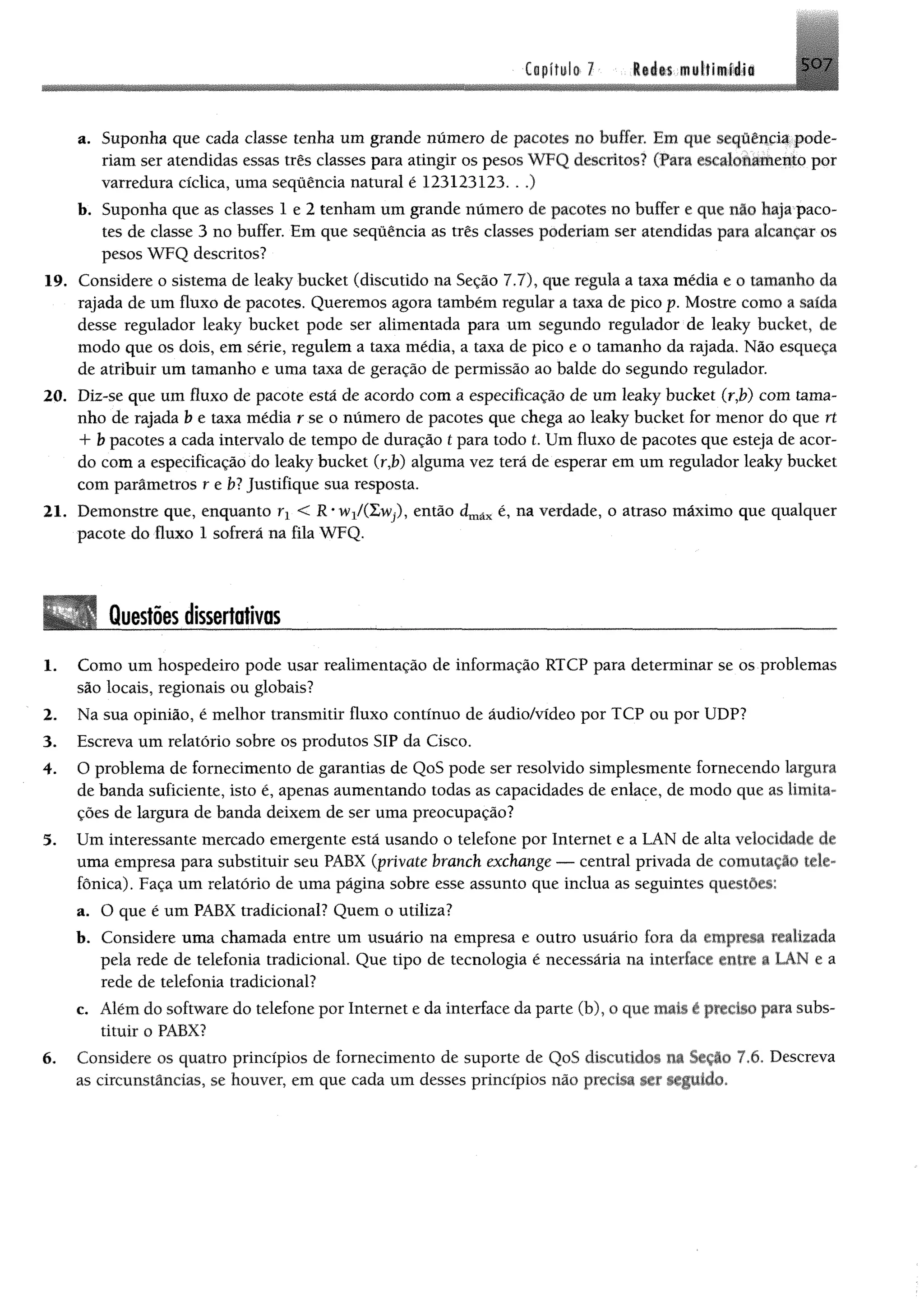 Redes de computadores e a internet