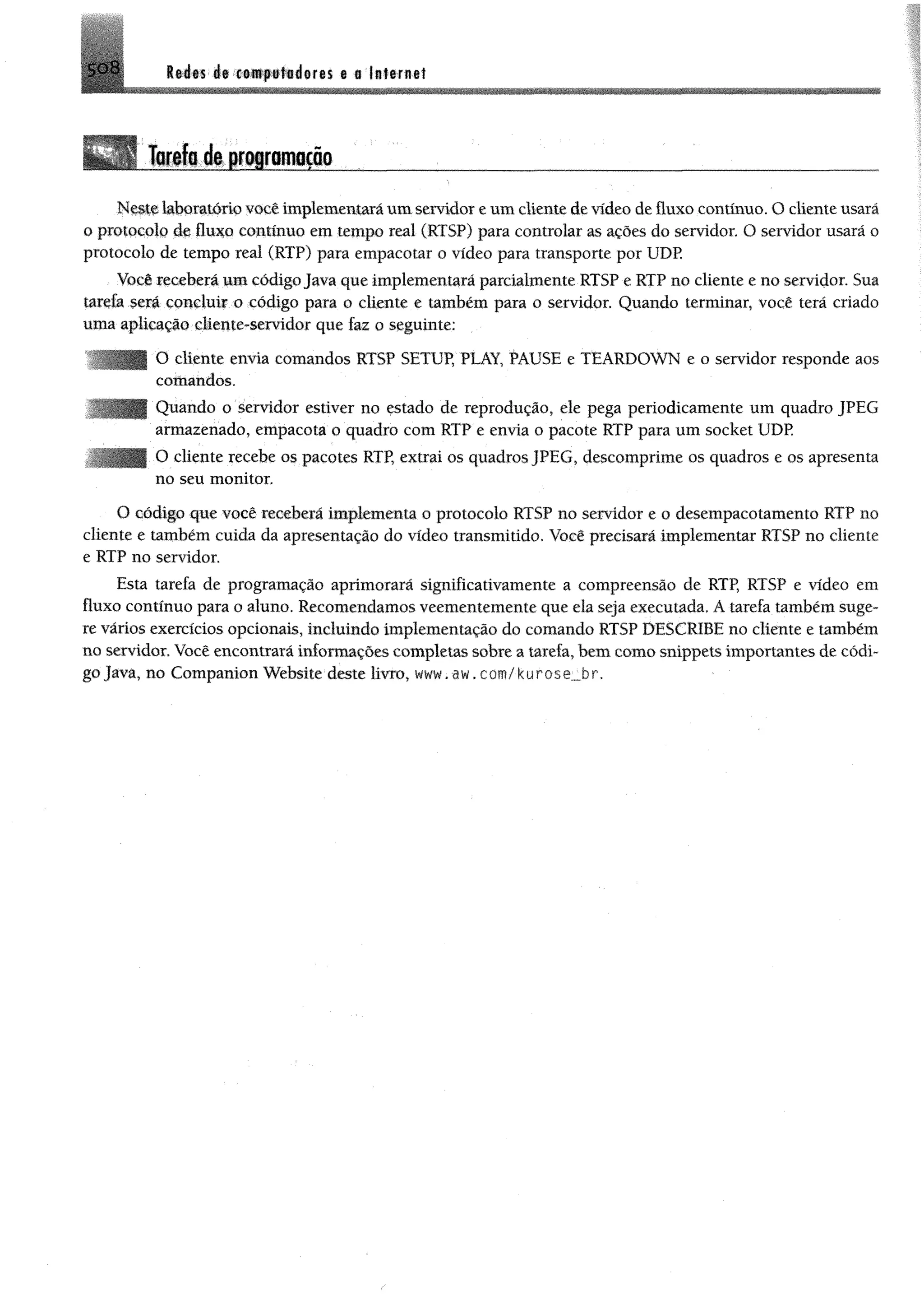 Redes de computadores e a internet