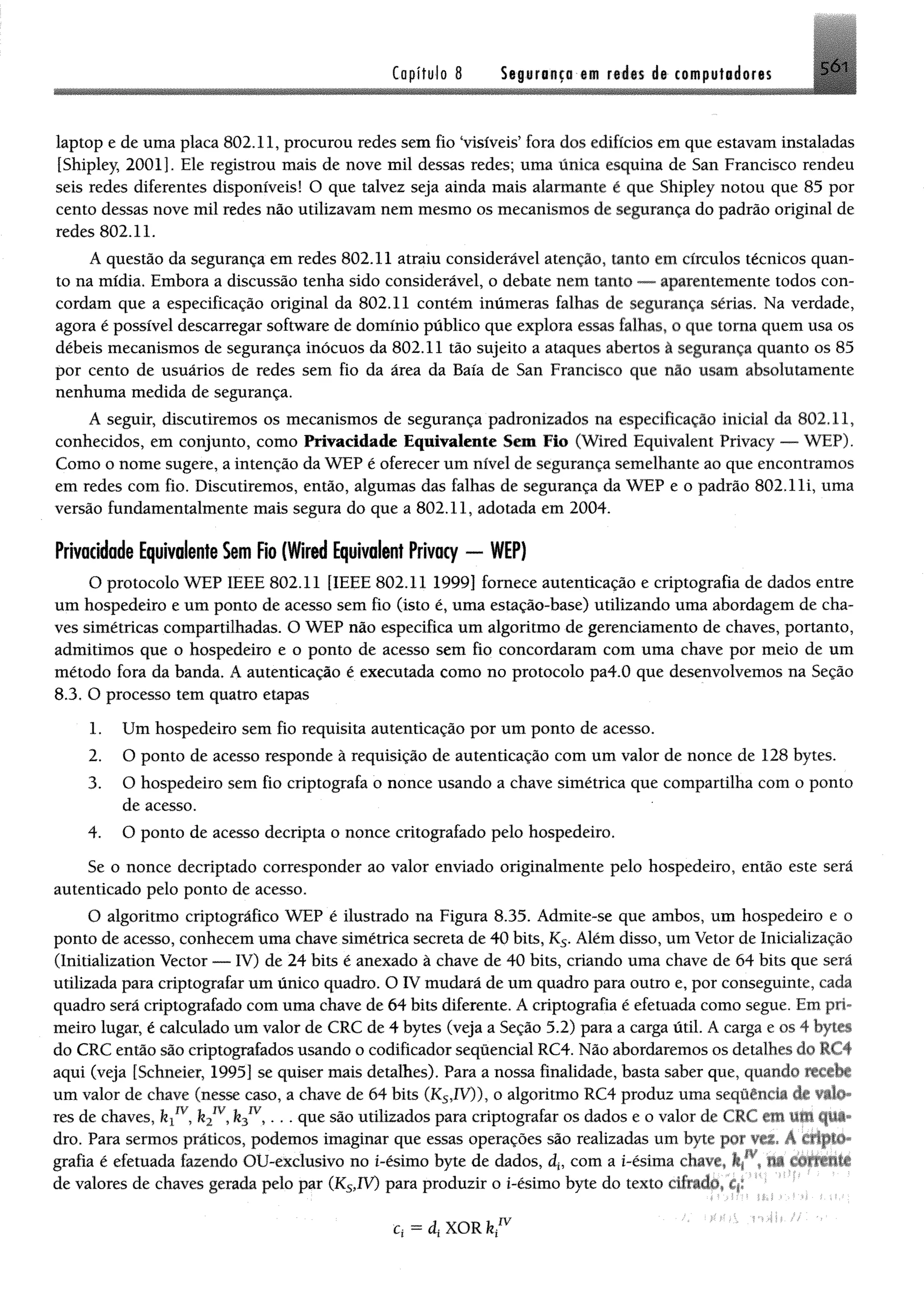 Redes de computadores e a internet