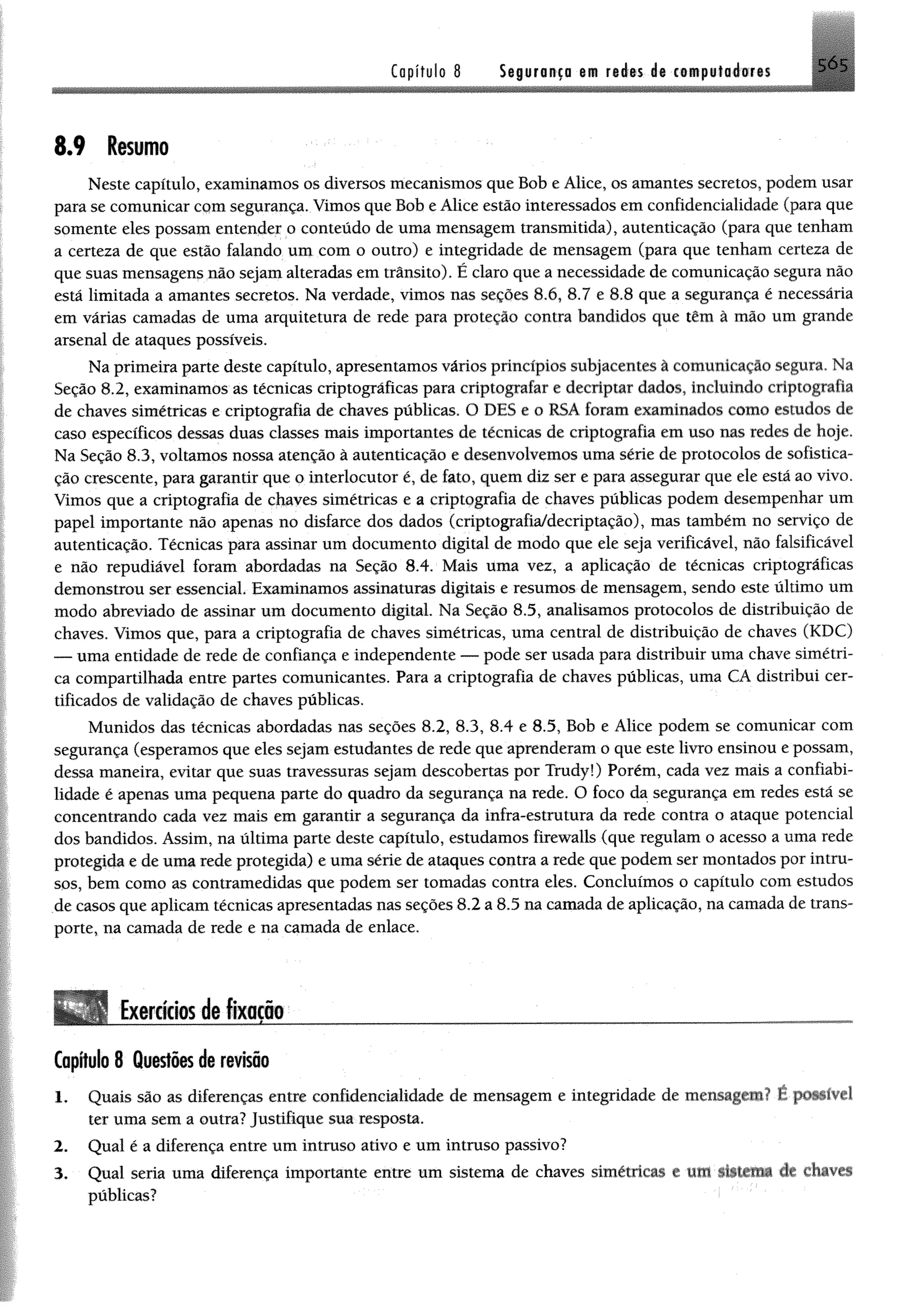 Redes de computadores e a internet