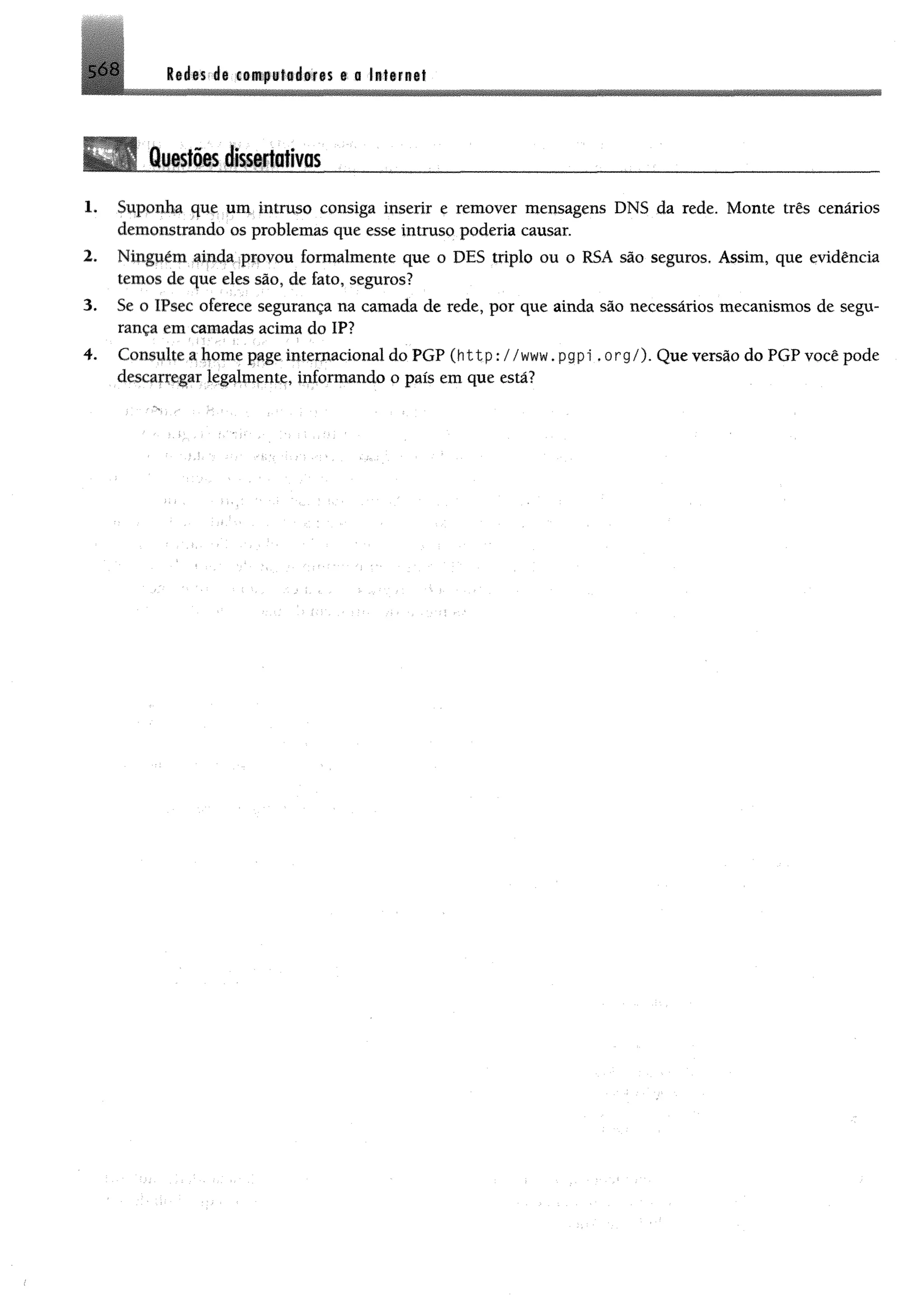 Redes de computadores e a internet