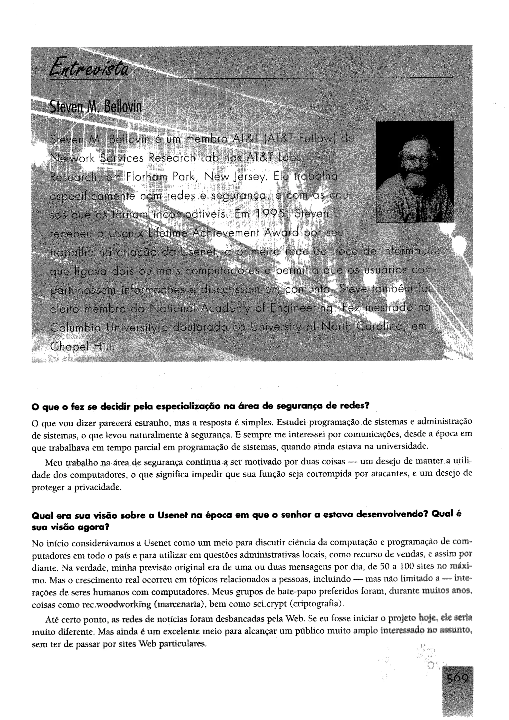 Redes de computadores e a internet