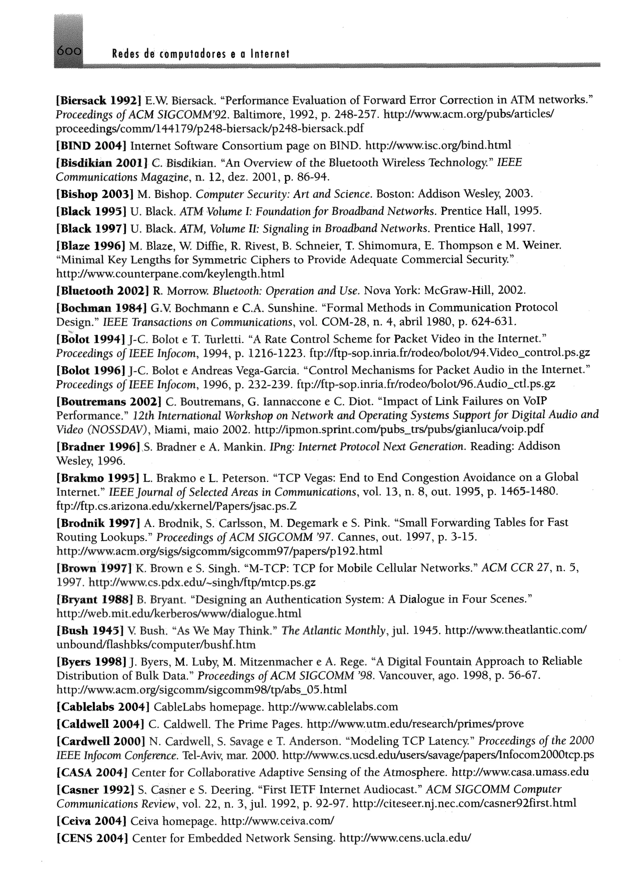 Redes de computadores e a internet