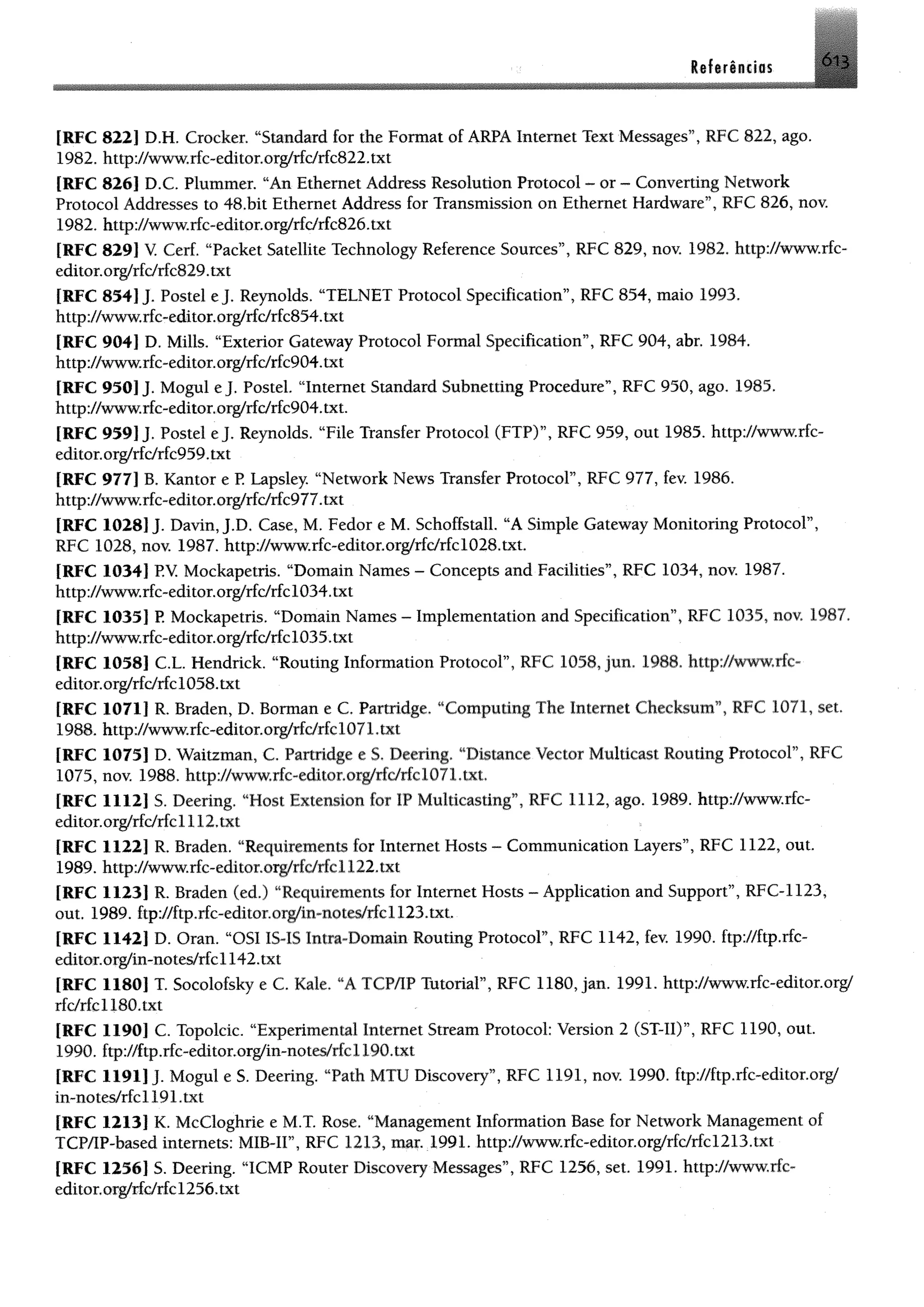 Redes de computadores e a internet