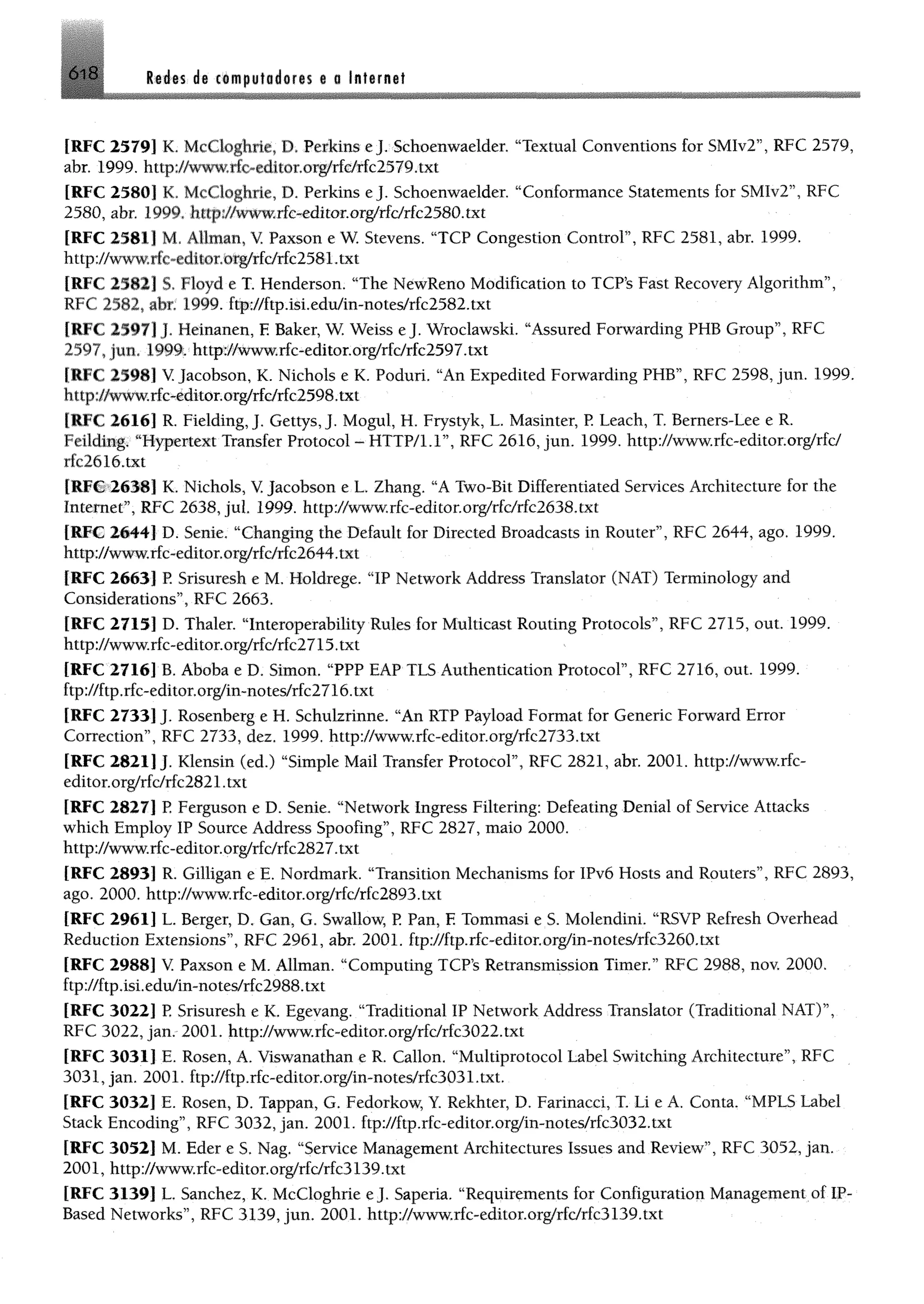 Redes de computadores e a internet