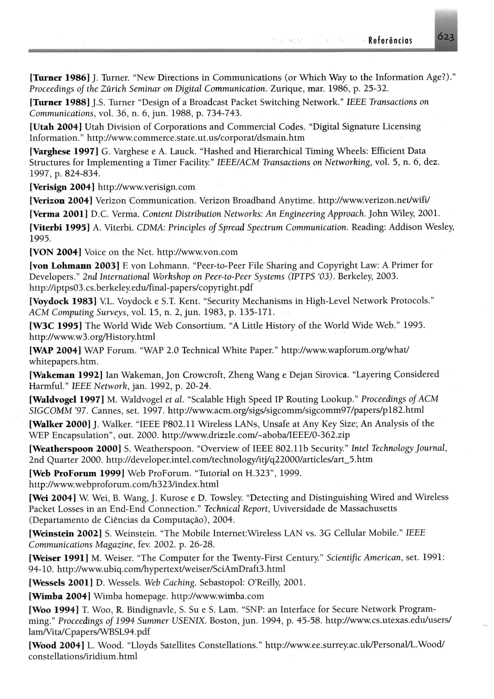 Redes de computadores e a internet