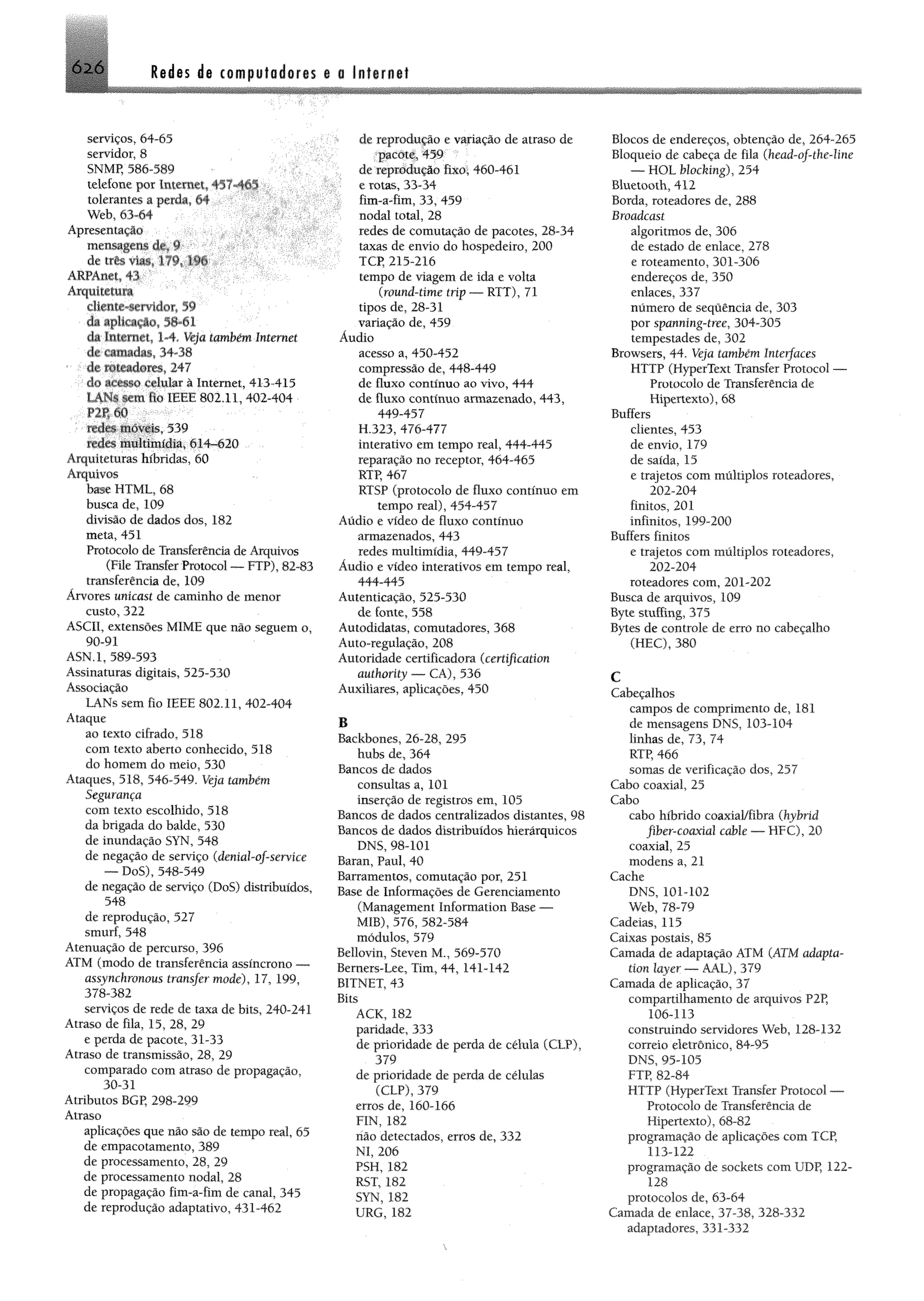 Redes de computadores e a internet