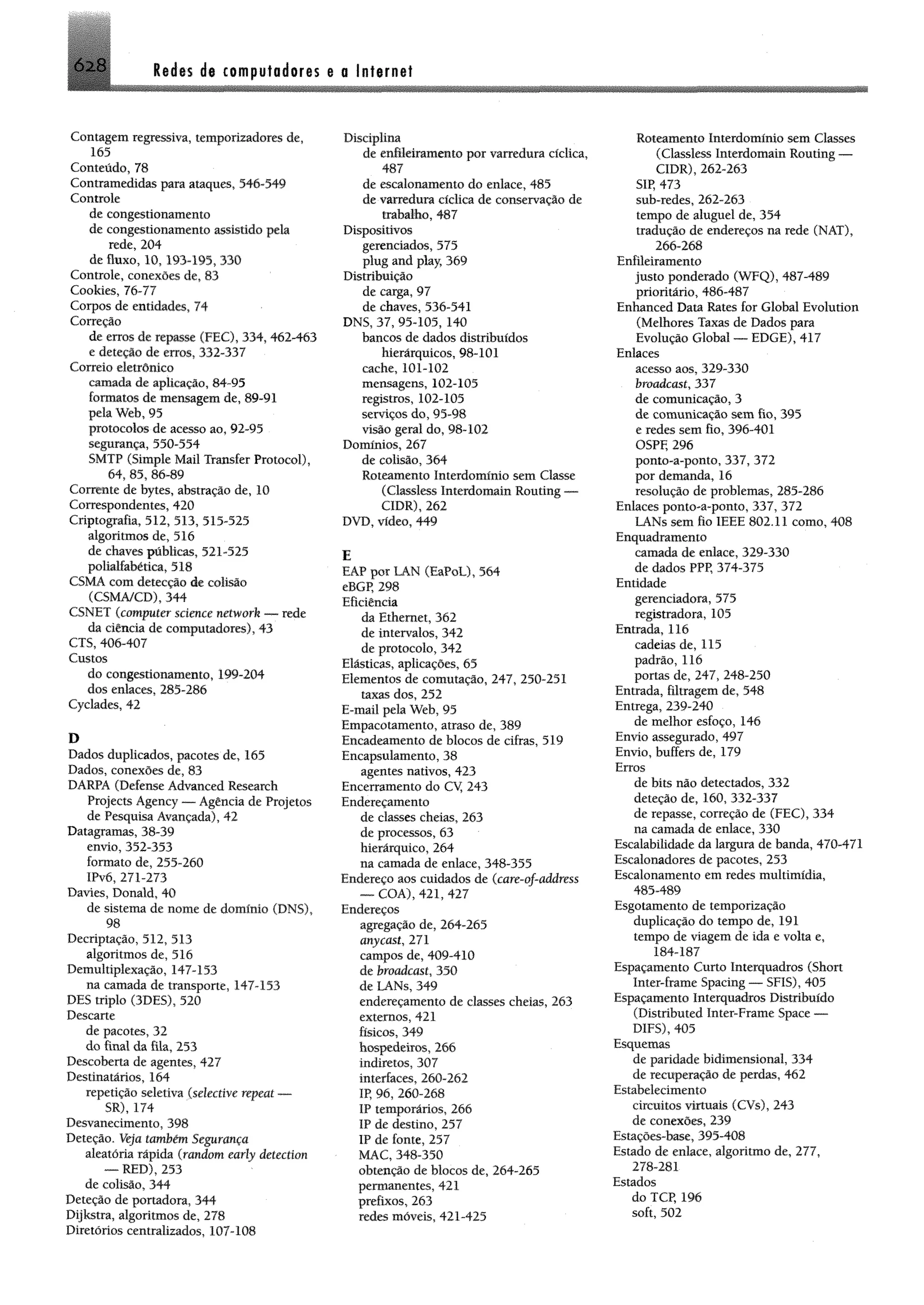 Redes de computadores e a internet