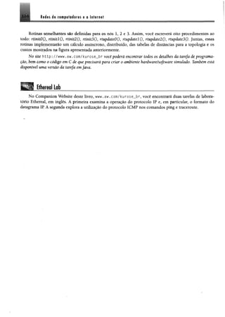 Redes de computadores e a internet