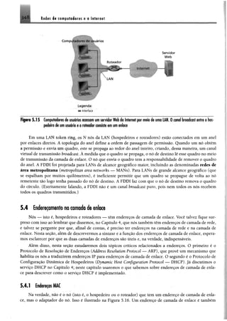 Redes de computadores e a internet