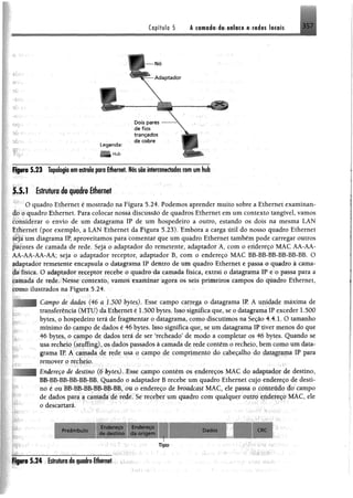 Redes de computadores e a internet