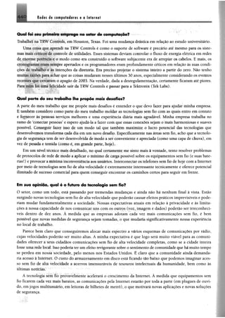 Redes de computadores e a internet