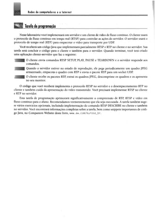 Redes de computadores e a internet