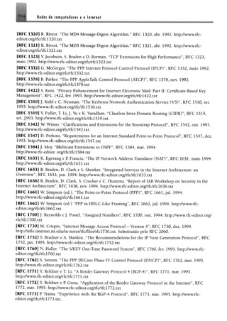 Redes de computadores e a internet