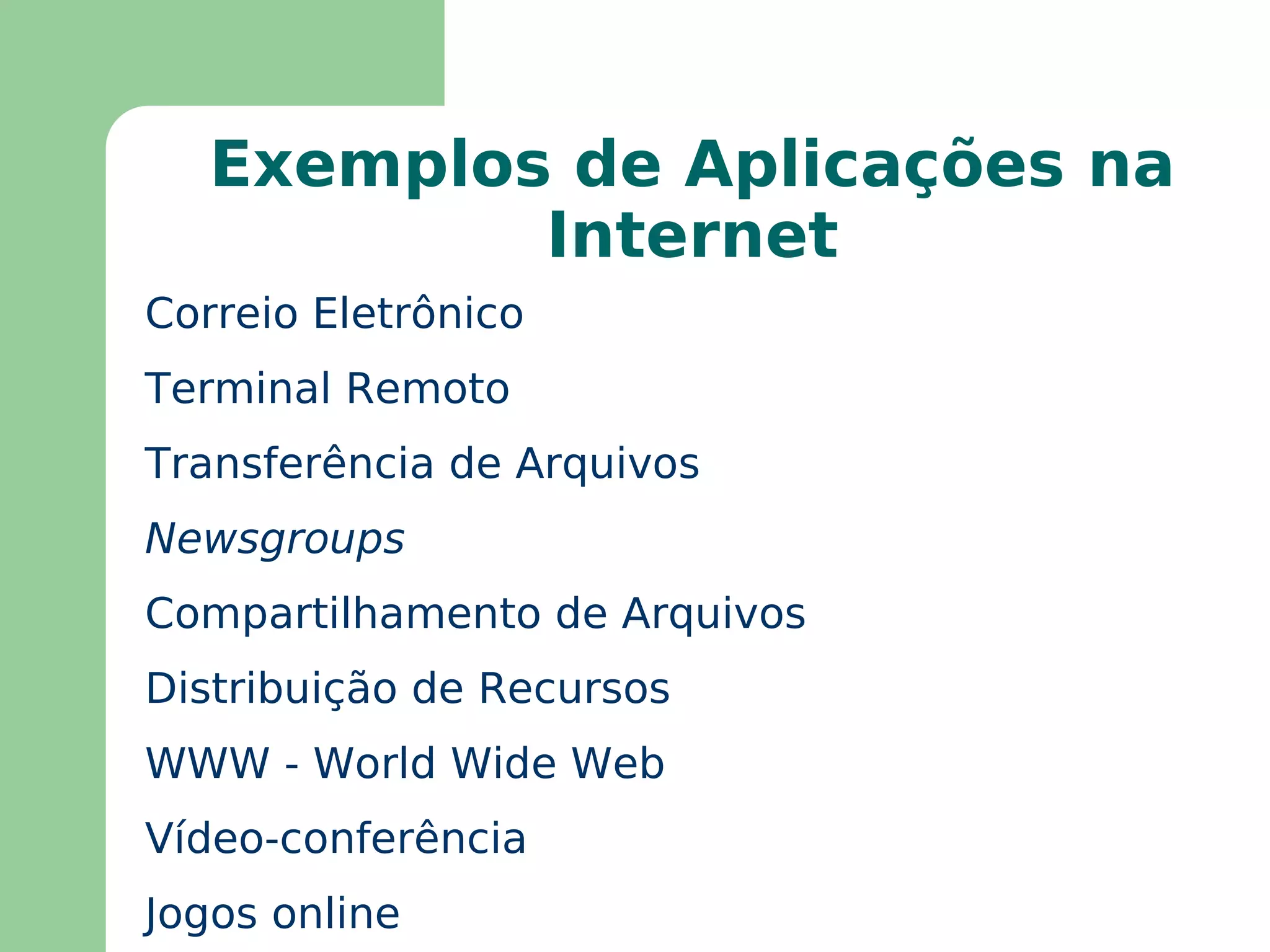 Realiza  fragmentação  e  remontagem , define formato dos pacotes e algoritmos de encaminhamento de pacotes 
