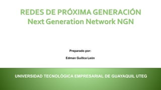 UNIVERSIDAD TECNOLÓGICA EMPRESARIAL DE GUAYAQUIL UTEG
Preparado por:
Edman Guillca León
 