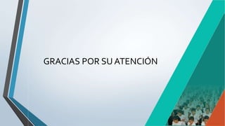 GRACIAS POR SU ATENCIÓN
 