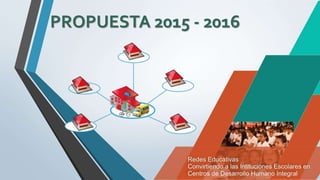 PROPUESTA 2015 - 2016
 