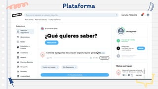 Plataforma
 