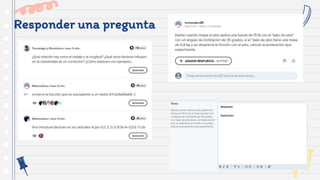 Responder una pregunta
 