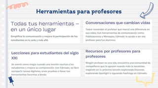 Herramientas para profesores
 