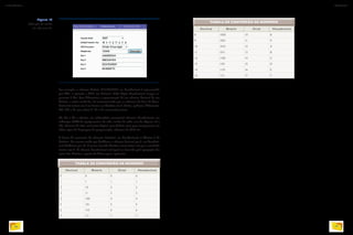 Figura 14
Definição de senhas
de rede sem fio.
Por exemplo: o número binário 111110101000 em hexadecimal é representado
por FA8, e equivale a 4008 em decimal. Cada dígito hexadecimal sempre re-
presenta 4 bits. Para diferenciar a representação de um número decimal de um
binário, e evitar confusão, foi convencionado que os números da base 16 (hexa-
decimais) teriam um $ na frente e os binários um b. Assim, podemos diferenciar,
b10, $10 e 10, que valem 2, 16 e 10, consecutivamente.
No dia a dia o técnico em informática encontrará números hexadecimais em
endereços MAC de equipamentos de rede, senhas de redes sem fio (figuras 13 e
14), números de série, assinatura digital, para definir cores para componentes em
vários tipos de linguagens de programação, números de IPv6 etc.
A forma de conversão de números decimais em hexadecimais é idêntica à de
binários. Do mesmo modo que dividimos o número decimal por 2, em hexadeci-
mal dividimos por 16. E vamos fazendo divisões consecutivas até que o resultado
inteiro seja 0. O número hexadecimal será igual ao formado pela agregação dos
restos das divisões, a partir da última para a primeira.
Decimal Binário Octal Hexadecimal
0 0 0 0
1 1 1 1
2 10 2 2
3 11 3 3
4 100 4 4
5 101 5 5
6 110 6 6
7 111 7 7
TABELA DE CONVERSÃO DE NÚMEROS
Decimal Binário Octal Hexadecimal
8 1000 10 8
9 1001 11 9
10 1010 12 A
11 1011 13 B
12 1100 14 C
13 1101 15 D
14 1110 16 E
15 1111 17 F
TABELA DE CONVERSÃO DE NÚMEROS
46
INFORMÁTICA 2
47
CAPÍTULO 4
 