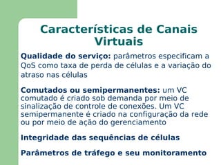 BECN e FECN – indicadores de congestionamento 