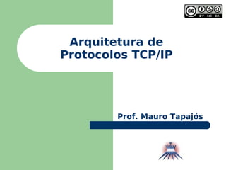 Arquitetura de Protocolos TCP/IP Prof. Mauro Tapajós 