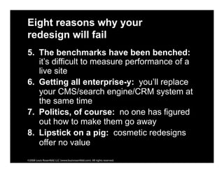 Redesign Must Die
