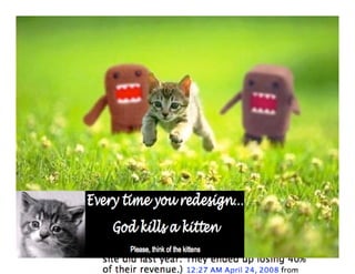 Redesign Must Die