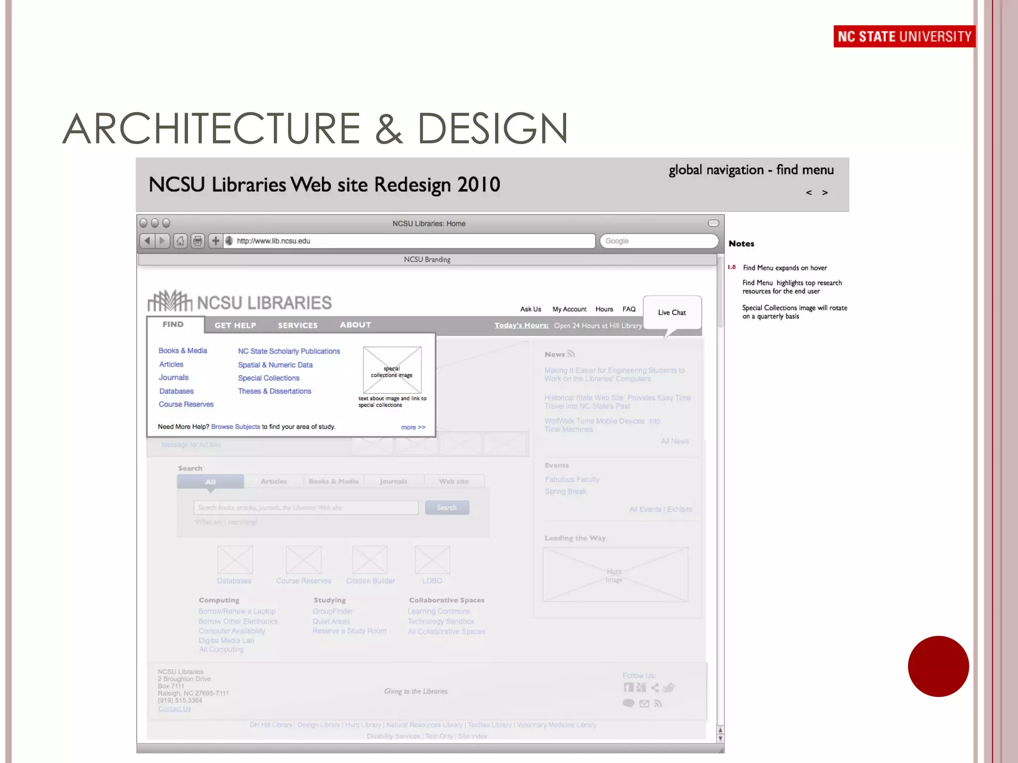 ARCHITECTURE & DESIGN 