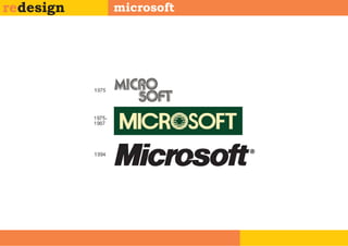 redesign   microsoft
 