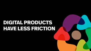 23
DIGITAL PRODUCTS
HAVE LESS FRICTION
 