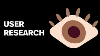 29
USER
RESEARCH
 