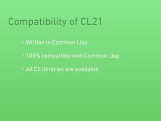 Redesigning Common Lisp | PDF